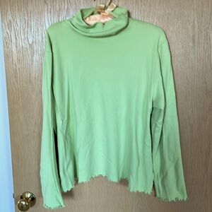 Coldwater Creek cotton turtleneck. XL